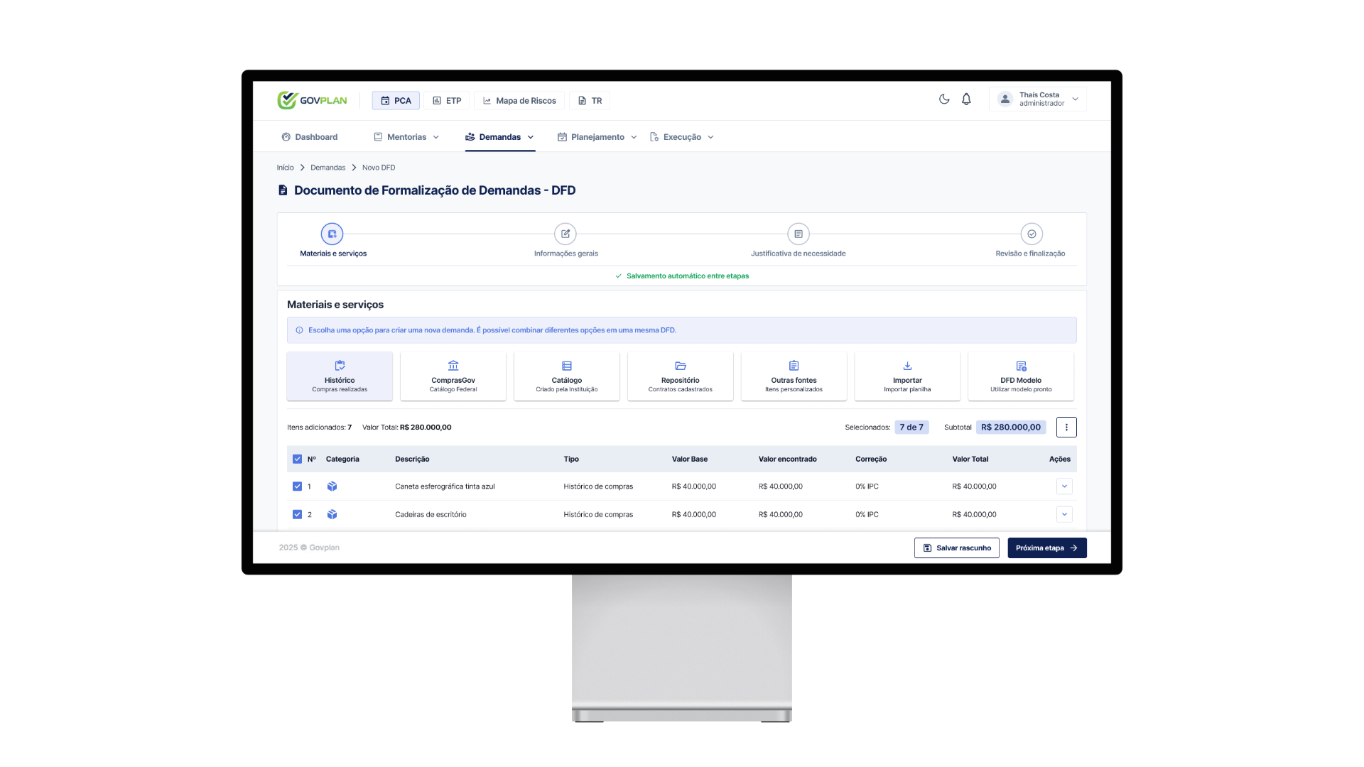 Govplan mockup small